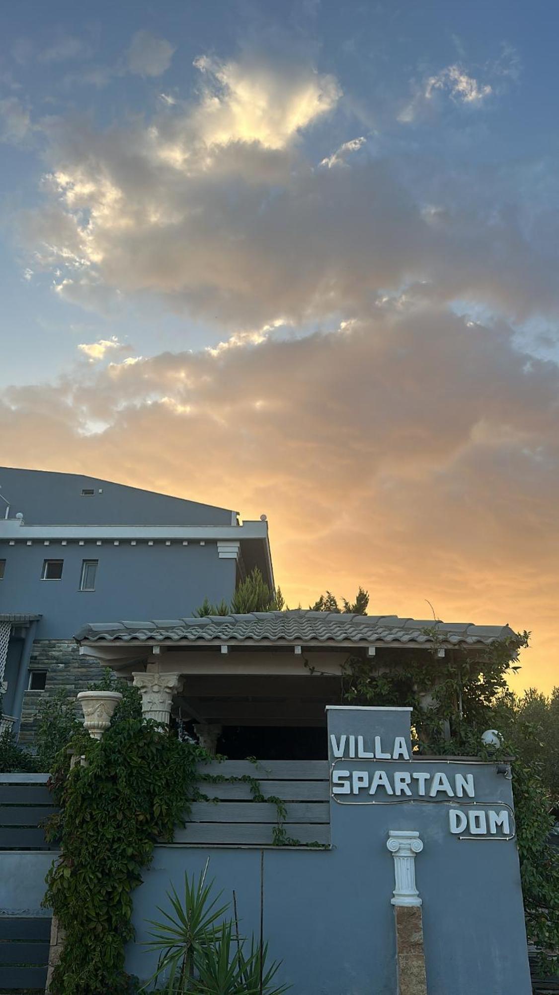 Villa Spartandom Геракіні Екстер'єр фото
